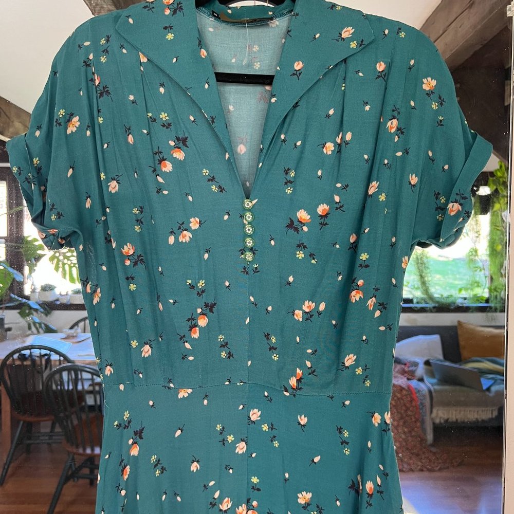 House of Foxy Vintage 40s Peggy Sue Dress